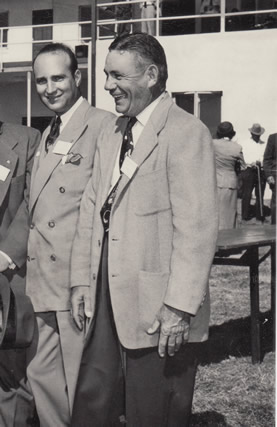 George L. Cross and Norman Brillhart, 1950